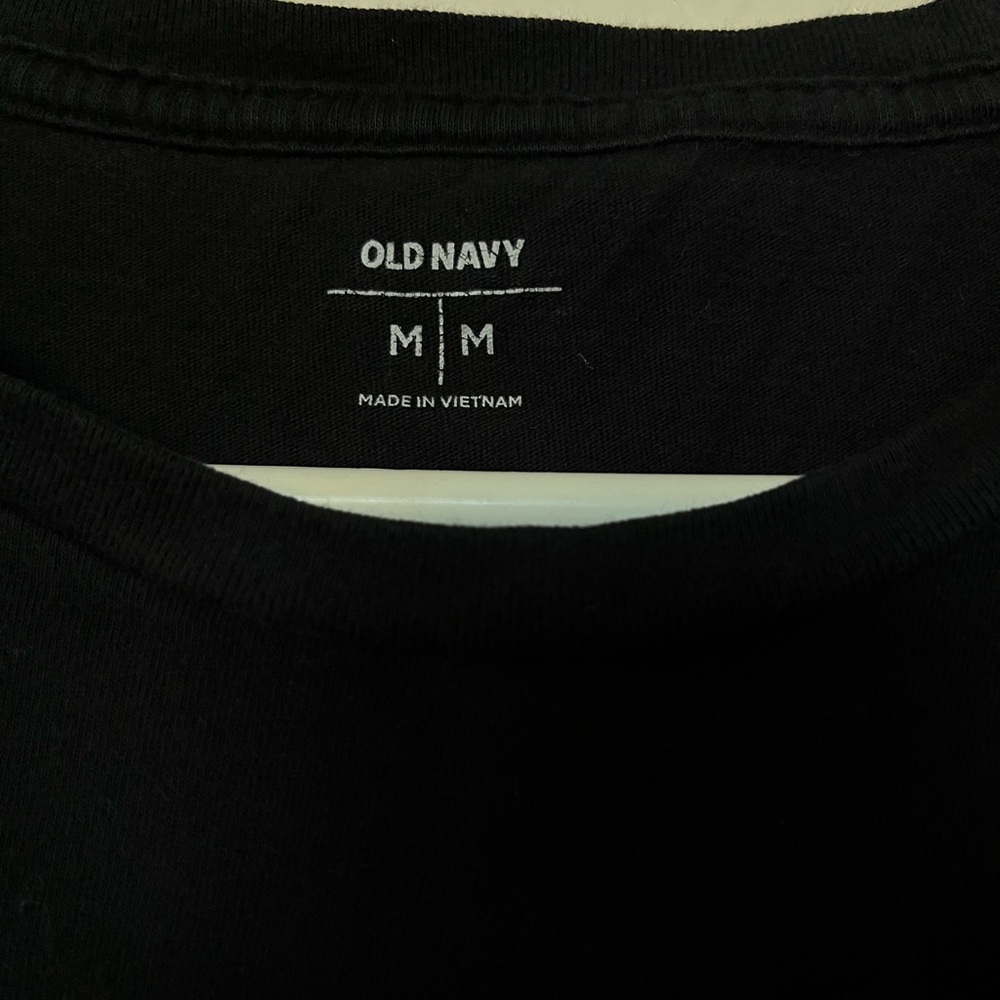 Blue/black tie dye tshirt